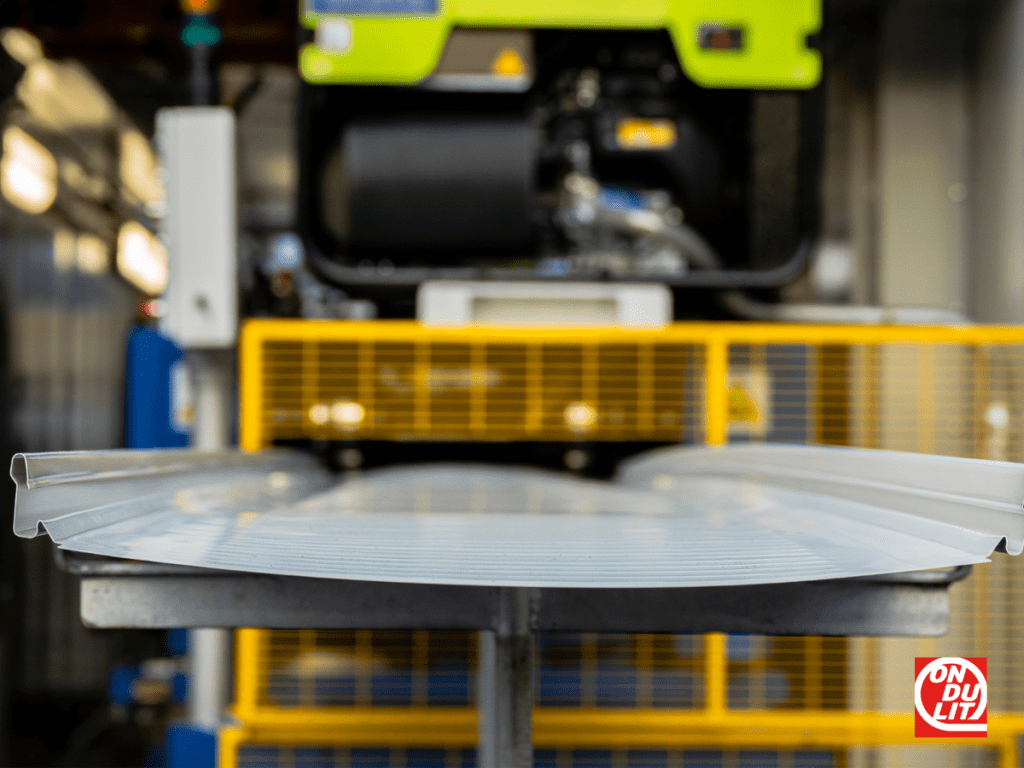 Smart-On copertura drenante profilata in cantiere